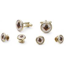 Masons Cufflink and Stud Set