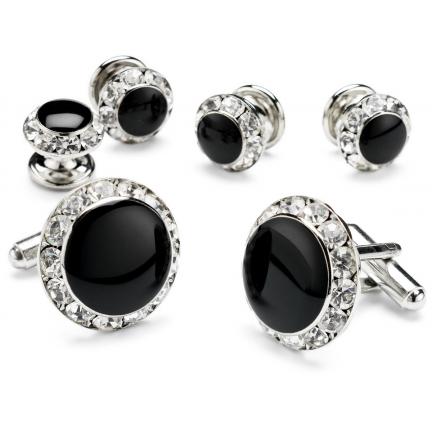 Rhinestone Cuffllinks and Studs