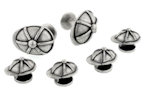 Derby Cap Cufflinks and Studs