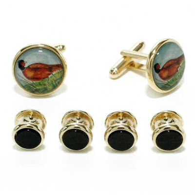 Hunter's Cufflinks and Studs