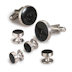 Beveled Black Onyx Cufflinks