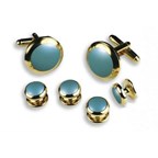 Teal Enamel Center