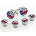 Texas Flag Formal Cufflinks and Studs