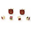 Elk's Club Cufflinks and Studs