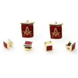 Freemasons Cuffllinks and Studs