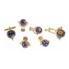 Globe Cuffllinks and Studs