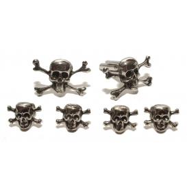 Skull and Cross Bones Cuffllinks and Studs