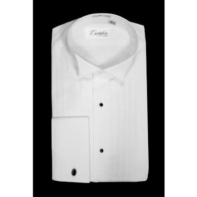 Cristoforo Wing Tip Collar Tuxedo Shirt