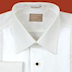 Gitman Lay Down Collar Diamond Bib Front Tuxedo Shirt