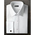 Ike Behar Broadcloth Point Collar Shirt with French Cuffs