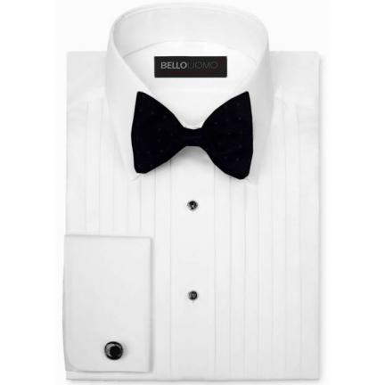 Bello Uomo Robert Lay Down Collar Tuxedo Shirt