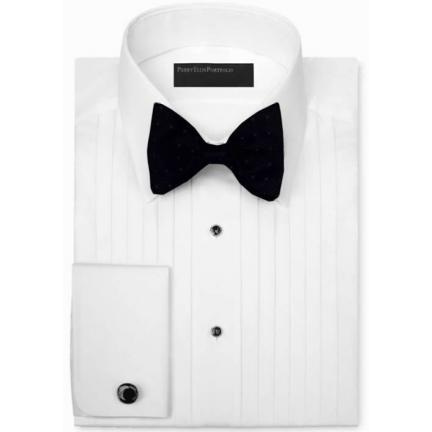 Joseph & Feiss Lay Down Collar Tuxedo Shirt