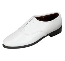 Gateway Men's Tuxedo Shoes in White