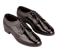 Gateway Patent Leather Wing Tip Tuxedo Shoes