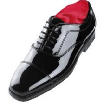 cap toe with tuxedo