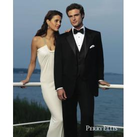 Perry Ellis Morocco Two Button Tuxedo