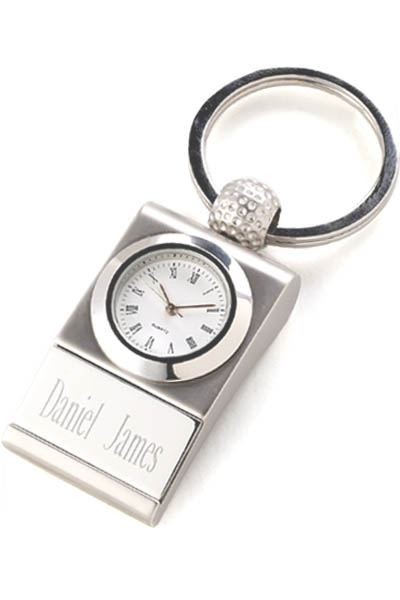 Golf Clock Key Chain