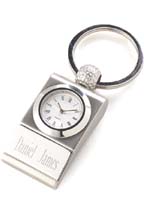 Golf Clock Key Chain