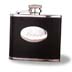 Stainless Steel Leather Flask